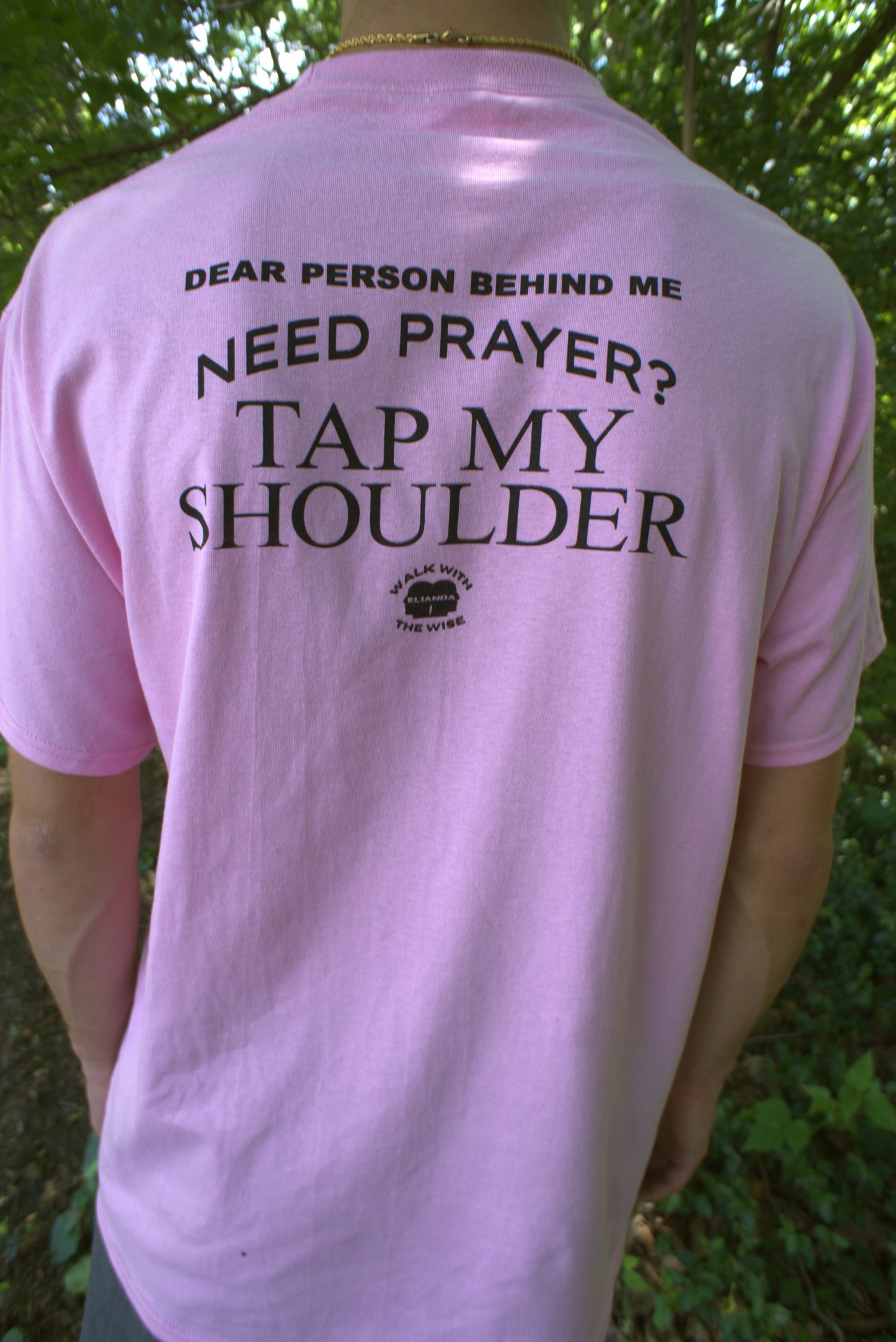 Pink Need prayer shirt