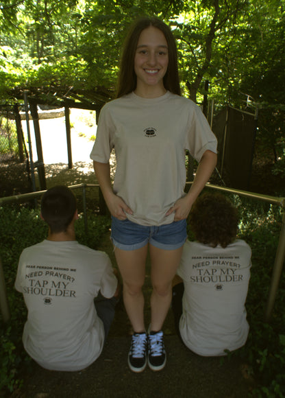 Tan Need prayer shirt