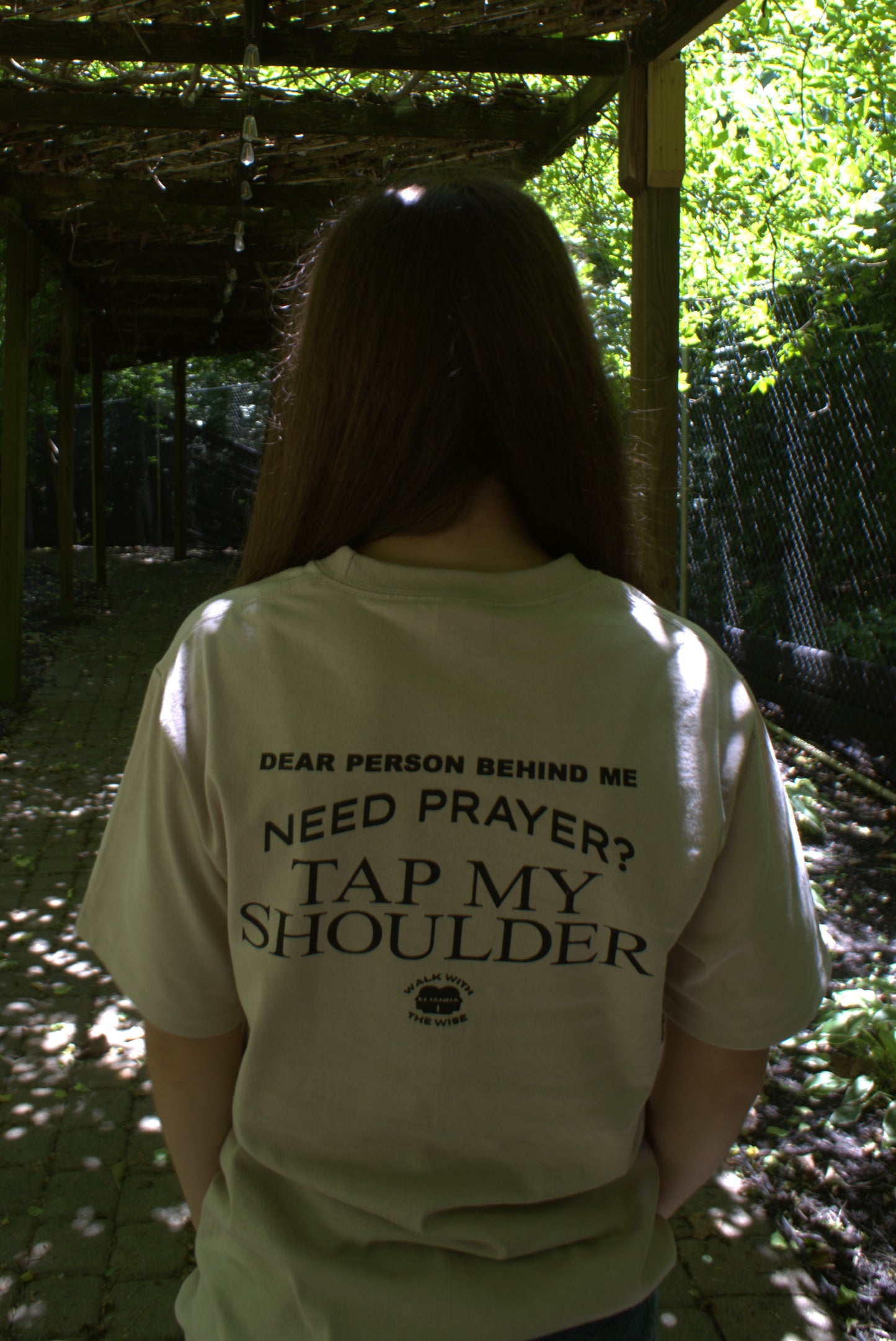 Tan Need prayer shirt