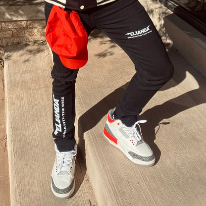 EL1ANDA BLACK DENIM