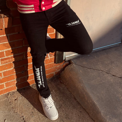 EL1ANDA BLACK DENIM